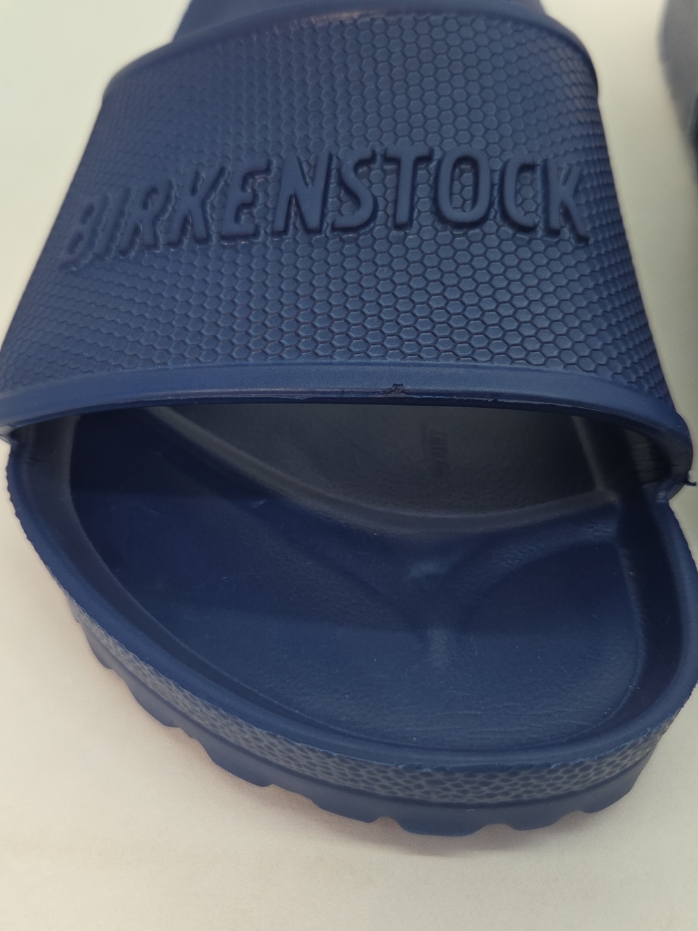 Birkenstock Barbados Slide Sandals in Deep Blue 41 M9 - Picture 11 of 15